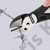 Knipex TwinForce nagy teljesítményű oldalcsípő fogó feketére foszfátozott 180 mm