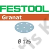 Festool csiszolópapír Granat STF D125/90 P60 (50 db/doboz)