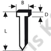 Bosch tűzőgépszeg 1.8x1.45x14mm TIP48 (1000db/doboz)