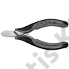 Knipex elektronikai oldalcsípő fogó kerek fejű ESD többkomponensű nyél 115 mm