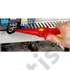 Knipex VDE műanyag félkerekcsőrű fogó 220 mm