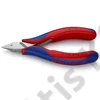 Knipex elektronikai oldalcsípő fogó, többkomponensű nyél 115mm