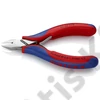 Knipex elektronikai oldalcsípő fogó hegyes fejű, többkomponensű nyél 115mm