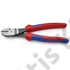 Knipex Erőkímélő oldalcsípő fogó feketére foszfátozott 200 mm