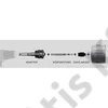 Abraboro HSSE-Co5 körkivágó adapter SDS-Plus 150mm quick-lock