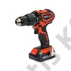 YATO Akkus ütvefúró-csavarozó 18 V Li-ion szénkefe nélküli motor (1 x 2.0 Ah akku és töltő) (YT-82796)