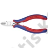Knipex elektronikai oldalcsípő fogó keményfém vágóéllel többkomponensű nyél 135 mm