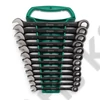 SATA racsnis csillag-villáskulcs készlet 8-19 mm 12 részes Black Edition