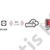 Brennenstuhl Connect WiFi aljzat WA 3000 XS02 fekete IP44