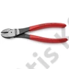 Knipex Erőkímélő oldalcsípő fogó feketére foszfátozott 180 mm