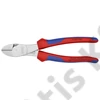 Knipex erőkímélő oldalcsípő fogó krómozott, többkomponensű nyél 200mm