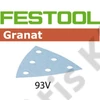 Festool csiszolólapok Granat STF V93/6 P80 GR/50 delta (50 db/doboz)