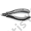 Knipex precíziós elektronikai oldalcsípő fogó ESD többkomponensű nyél barnított 120 mm