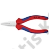 Knipex laposfogó többkomponensű nyél, krómozott 140 mm