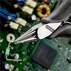 Knipex ESD elektronikai műszerész fogó többkomponensű nyél 115 mm
