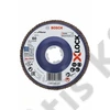 Bosch lamellás tárcsa 125x22.23 mm P60 fém+inoxhoz Zirkon X571 egyenes X-Lock