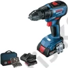 Bosch GSR 18V-50 Akkus fúrócsavarozó + 2x GBA 2.0Ah akku + GAL 18V-20 töltő+ 43 db-os tartozék szett