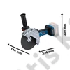 Bosch GWS 18V-180 P akkus sarokcsiszoló (akku és töltő nélkül), karton
