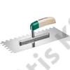 Fortis Simítókanál fogazott rm. 280x130mm 10x10mm