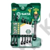 SATA X6 univerzális csillag-villáskulcs készlet 8-17 mm 7 részes