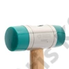 SATA kétfejes gumikalapács 45 mm hickoryfa nyéllel