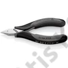 Knipex elektronikai oldalcsípő fogó ESD többkomponensű nyél 115 mm