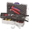 Knipex érvéghüvely készlet 97 53 04 krimpelő- és 12 40 200 huzalcsupaszító fogóval TANOS MINI-systainer-ben