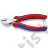 Knipex X-Cut Kompakt oldalcsípő fogó nagy áttételű krómozott 160 mm