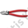 Knipex Oldalcsípőfogó feketére foszfátozott 160 mm