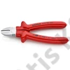 Knipex oldalcsípő fogó krómozott VDE 180 mm