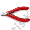 Knipex elektronikai oldalcsípő fogó mártott nyél 115 mm