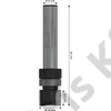 Bosch PRO felső csapágyas színelő alakmaróbetét,  12,7 x L 9,5, szár 8 mm