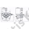 Iweld előtoló motor 4 görgős komplett (MIG200,250,315,400)