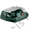 Metabo PA 14.4-18 LED - USB - Adapter (lámpa 2xUSB) alapgép (akku és töltő nélkül)