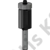 Bosch PRO alsó csapágyas színelő alakmaróbetét,  19 x L 25,4, szár 8 mm