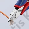 Knipex elektronikai oldalcsípő fogó hegyes fejű, többkomponensű nyél 115mm