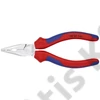 Knipex hegyes kombinált fogó krómozott 145mm