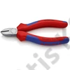 Knipex oldalcsípőfogó feketére foszfátozott 125 mm