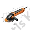 Fein CG 15-150 BL sarokcsiszoló 150mm