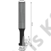 Bosch PRO kulcslyuk alakmaróbetét,  8,5 x  5,6, szár 8 mm