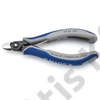 Knipex Precíziós-elektronikai oldalcsípőfogó barnított 125 mm