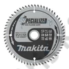 Makita merülő körfűrészlap 165x20mm Z60 MDF(TCG)