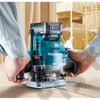 Makita RP001GM201 40Vmax XGT Li-Ion BL AWS felsőmaró, lágyindítás 2x4.0 Ah