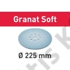Festool Csiszolópapír STF D225 P120 GR S/25 Granat Soft (25 db/doboz)