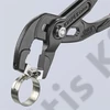 Knipex CLIC tömlőbilincs fogó mártott nyél, szürkére foszfátozott 180mm (bliszter)