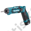 Makita DF012DSE 7.2V Li-Ion csavarbehajtó 2x1.5Ah akkuval