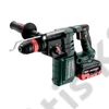 Metabo KH 18 LTX BL 28 Q akkus kombikalapács 18V 2x LiHD, töltő ASC 145 + Quick cseretokmány, metaBOX 165 L