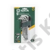 SATA imbuszkulcs készlet 9 részes 1.5-10mm, hosszú gömbvégű