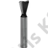 Bosch PRO Router Dovetail Bit, 15°, Shank 8 mm