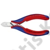 Knipex elektronikai oldalcsípő fogó kerek fejű 115mm